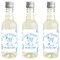 Big Dot of Happiness Last Toast on the Coast Mini Wine and Champagne Bottle Label Stickers, Beach Bachelorette Party Favor Gift - Set of 16